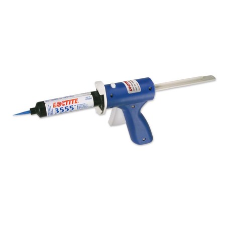 Henkel Manual Syringe Dispense Applicator Gun, Low Volume, For 30 mL Syringes, Blue 1544934